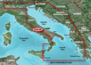 Garmin BlueChart g3 HXEU014R Italy, Adriatic Sea