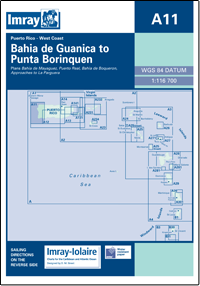 Imray Seekarten Bahia de Guanica to Punta Borinquen A11