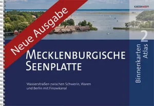 BINNENKARTEN ATLAS 2  - Mecklenburgische Seenplatte
