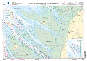 BSH Seekarte Nr. 1240 Mündungen der Neuen Weser und der Alten Weser, innerer Teil