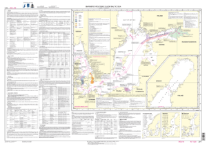 BSH Seekarte Nr. 2911 Mariners' Routeing Guide Baltic Sea