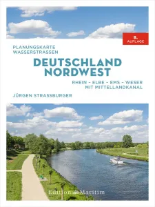 Planungskarte Wasserstraßen Deutschland Nordwest (Jürgen Straßburger)