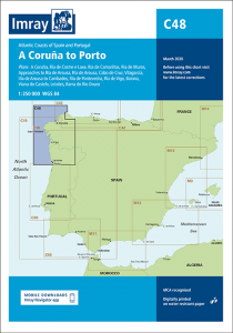 Imray Seekarten A Coruña to Porto C48
