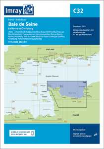 Imray Seekarten Baie de Seine C32