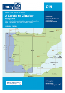 Imray Seekarten Cabo Finisterre to Gibraltar C19