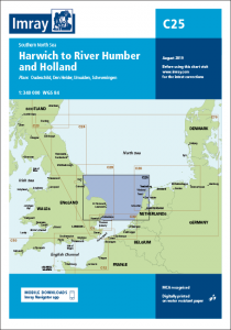 Imray Seekarten Harwich to River Humber and Holland C25