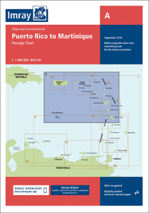 Imray Seekarten Puerto Rico to Martinique A