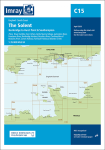 Imray Seekarten The Solent C15