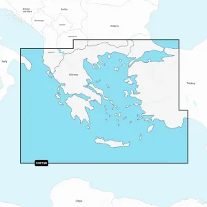 Navionics+ Seekarte EU015R Aegean Sea, Sea of Marmara