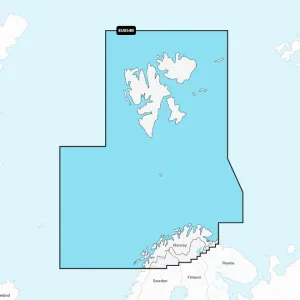 Navionics+ Seekarte EU054R Norway, Vestfjorden to Svalbard