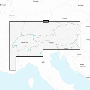 Navionics+ Seekarte EU066R Alpine Lakes & Rivers