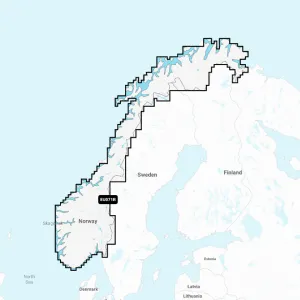 Navionics+ Seekarte EU071R Norway, Lakes & Rivers