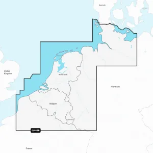 Navionics+ Seekarte EU076R Benelux & Germany, West