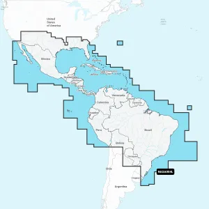 Navionics 3 XG Karibik & Süd Amerika