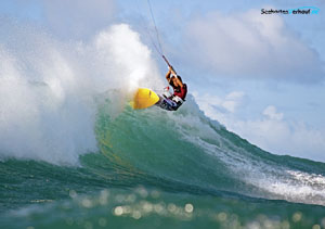 maritimer Kalender 2012 Kitesurfing Monat 6