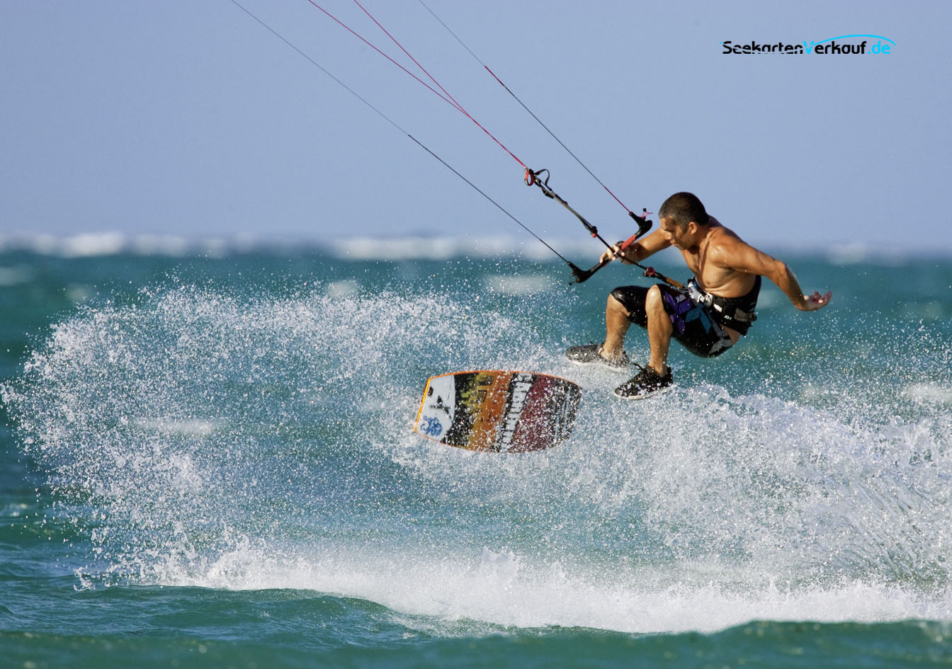 maritimer Kalender 2012 Kitesurfing Monat 12