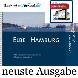 BINNENKARTEN ATLAS 4 - Elbe - Hamburg