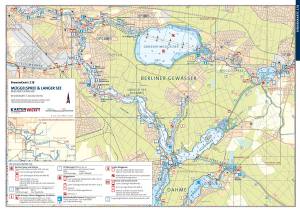 BINNENKARTEN Müggelspree & Langer See / Müggelsee