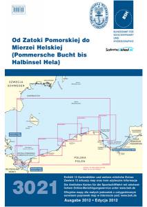 BSH Sportbootkarten 3021 Ausgabe 2018-2019