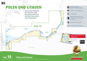 Seekarten Polen, Seekarten Litauen