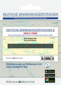 Delius Klasing digitale Karten als Gutscheincode-Karten, Band 8: Oder & Peene
