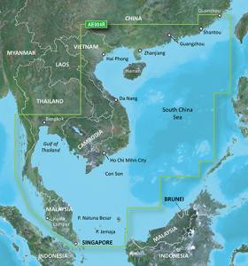 Garmin BlueChart g3 HXAE004R Hong Kong & South China Sea / Hong Kong & Südchinesisches Meer