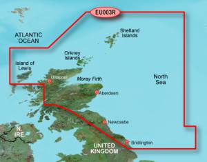 Garmin BlueChart g3 HXEU003R Great Britain, Northeast Coast /Großbritannien, Nordost Küste