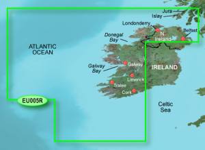 Garmin BlueChart g3 HXEU005R Ireland, West Coast / Irland, Westküste