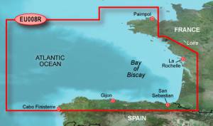 Garmin BlueChart g3 HXEU008R Bay of Biscay / Golf von Biskaya