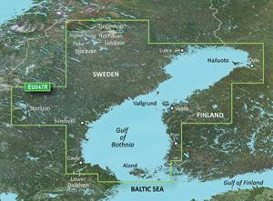 Garmin BlueChart g3 HXEU047R Gulf of Bothnia - Kalix - Grisslehamn / Bottnischer Meerbusen - Kalix - Grisslehamn