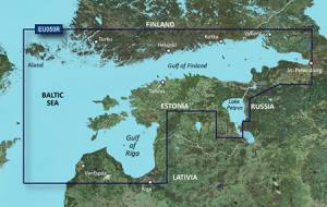 Garmin BlueChart g3 HXEU050R Gulfs of Finland & Riga / Golf von Finnland & Riga