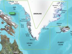 Garmin BlueChart g3 HXEU064R Greenland  / Grönland