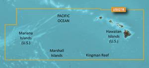 Garmin BlueChart g3 HXUS027R Hawaiian Islands & Mariana-Islands / Hawaii-Inseln & Marianen-Inseln