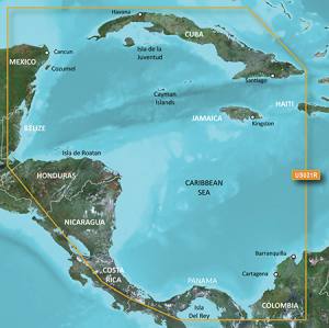Garmin BlueChart g3 HXUS031R Southwest Caribbean / Südwest-Karibik
