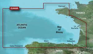 Garmin BlueChart g3 Vision EU008R Bay of Biscay / Golf von Biskaya