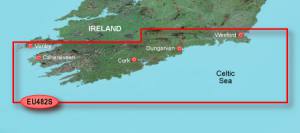 Garmin  BlueChart g3 Vision VEU482S elektronische Seekarte Wexford-Dingle Bay