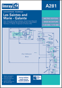 Imray Seekarten Les Saintes & Marie - Galante A281