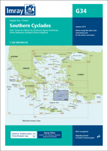 Imray Seekarten Southern Cyclades G34