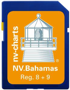NV-Plotterkarten, Florida - Bahamas & Bermuda auf SD / microSD Card für Kartenplotter
