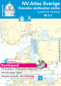 NV-Verlag Seekarten Schweden SE 5.2 (2025) Svenska västkusten södra Lysekil till Varberg