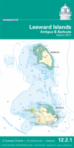 NV-Verlag Seekarte Leeward Islands, Antigua & Barbuda