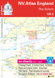 NV-Verlag Seekarten England UK3  (2019-2022) The Solent