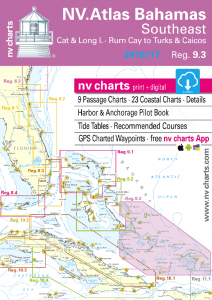 NV-Verlag Seekarten Sportbootkarten Bahamas South East (2016-2020)