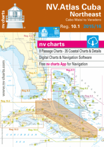 NV-Verlag Seekarten Cuba Northeast 10.1 (2015-2020) Cabo Maisi to Varadero