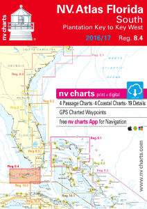 NV-Verlag Seekarten Florida, South, Plantation Key to Key West & Dry Tortugas 8.4 (2016-2020)