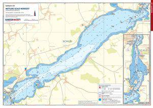 SEEKARTEN  KARTENWERFT DE1.9 I DE1.10 - Mittlere Schlei Nordost / Äussere Schlei