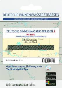 Delius Klasing digitale Karten als Gutscheincode-Karten, Band 2: Die Elbe