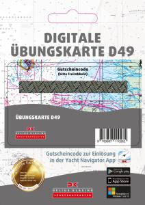 Delius Klasing digitale Karten als Gutscheincode-Karten: Übungskarte D49