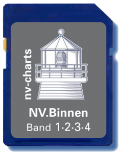NV-Plotterkarten, Binnen Band 1-4 SD / micro SD Card