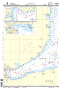 BSH Seekarte Nr. 2170 Eckernförder Bucht